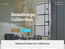 Tablet Screenshot of bomdesign.nl
